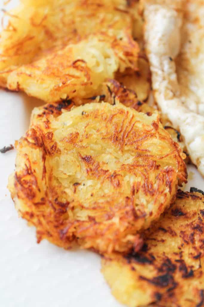 Spaghetti Squash Hash Browns - Vegan & Gluten Free