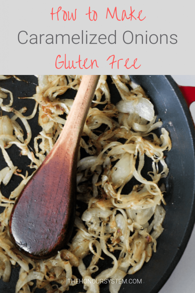 Caramelized Onions add so much flavour to your kitchen creations. This step by step recipe shows you how to make caramelized onions. #recipes #glutenfree #onionrecipes