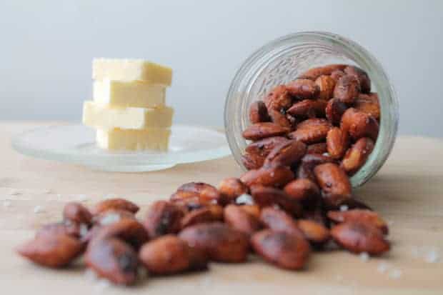 Butter Toffee Roasted Almonds