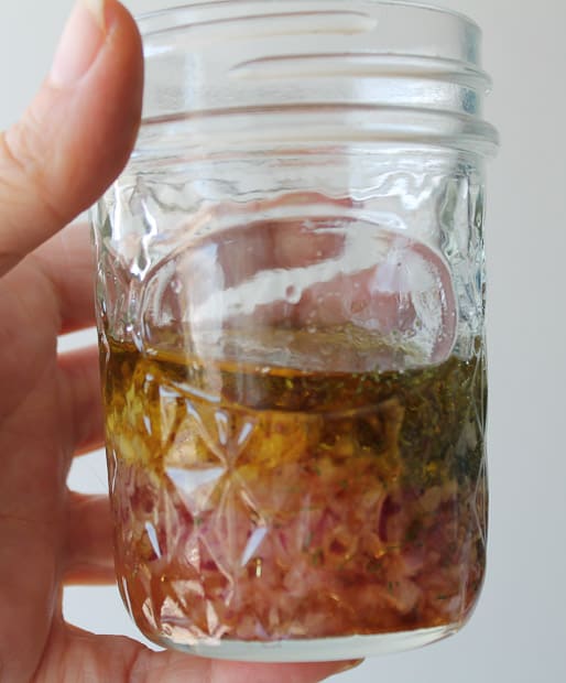 Dill Red Onion Salad Dressing