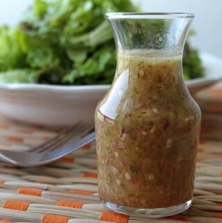 red onion vinaigrette recipe