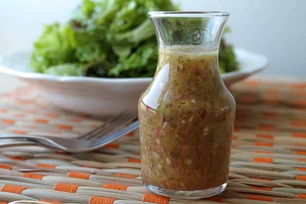 Dill Red Onion Salad Dressing