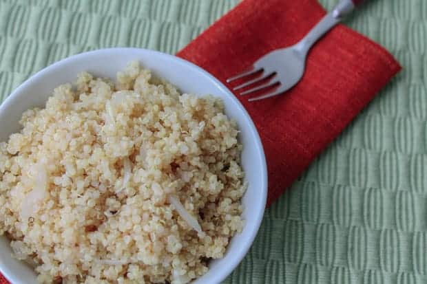 Chicken and Onion Flavored Quinoa