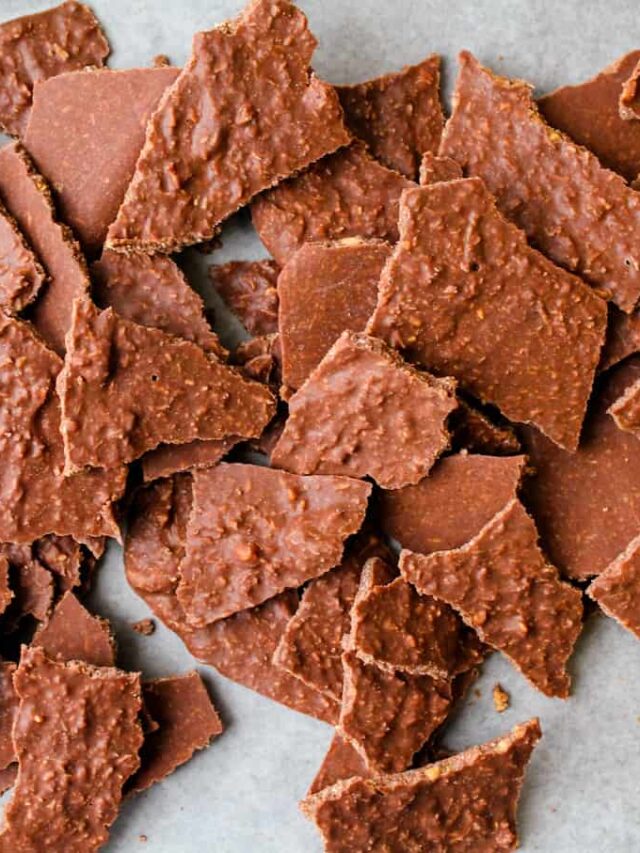 How To Make Healthy Chocolate Bark
