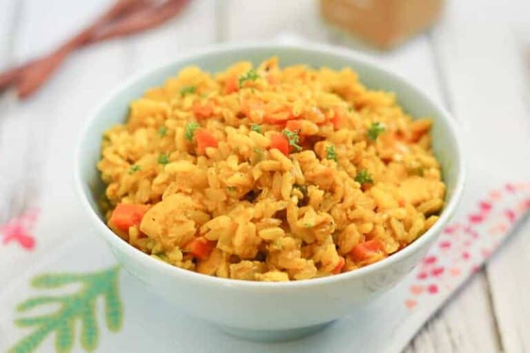 Curry Chicken Brown Rice Bowl – Gluten Free