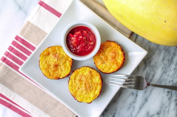 Mini Frittatas with Spaghetti Squash