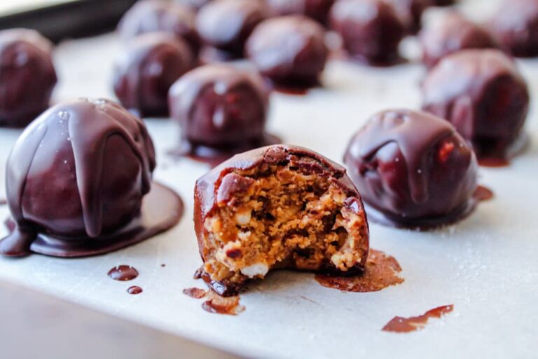 Almond Butter Truffles - Vegan + Gluten Free Recipe