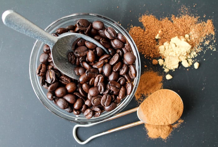 Ingredients on a counter.