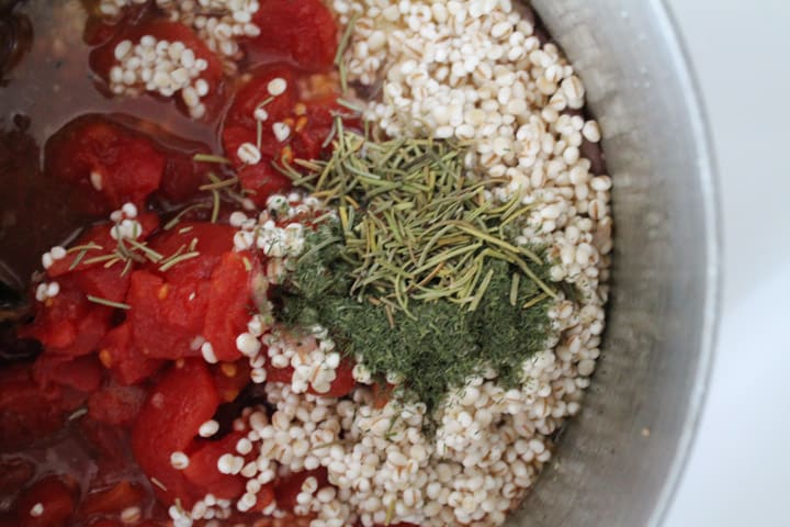 Tomato Dill Barley Risotto-3