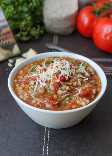 Tomato Dill Barley Risotto-6