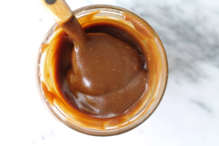 vegan sauce in a jar