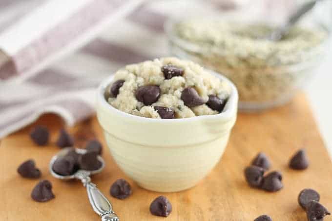 Hemp Seed Cookie Dough – For One!