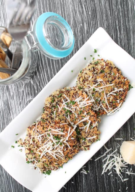 Parmesan-and-Chive-Quinoa-Fritters-