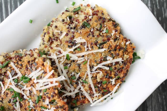 Parmesan-and-Chive-Quinoa-Fritters-