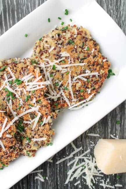Parmesan-and-Chive-Quinoa-Fritters-