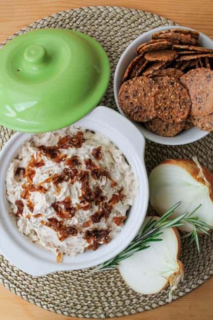 Rosemary-Caramelized-Onion-Dip-