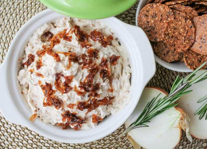 Rosemary-Caramelized-Onion-Dip-