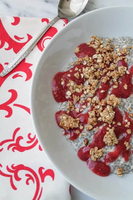 Chia Seed Pudding - Vegan Gluten Free-