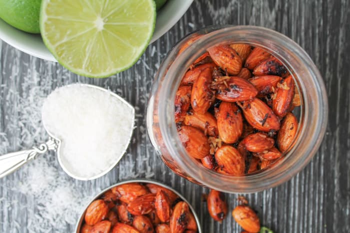 Coconut & Lime Roasted Almonds-