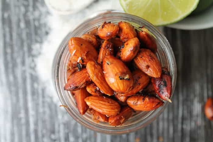 Coconut Lime Roasted Almonds