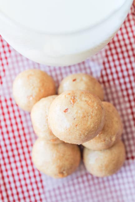 Milk & Cookie Dough Snack Bites - GF