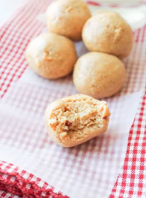 Milk & Cookie Dough Snack Bites - GF