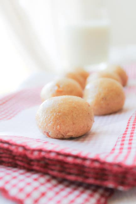 Milk & Cookie Dough Snack Bites - GF