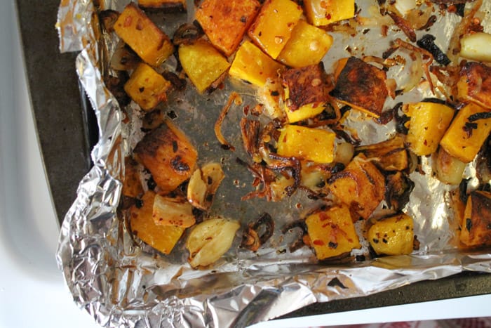 Squash in the pan