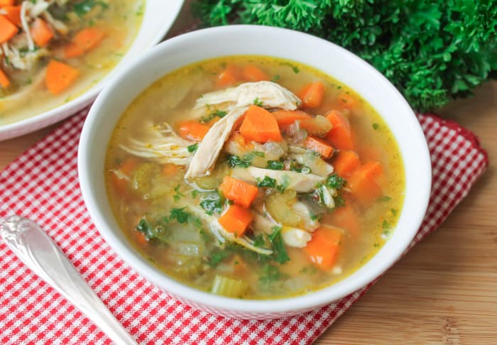 Chicken Vegetable & Quinoa Soup - Gluten Free