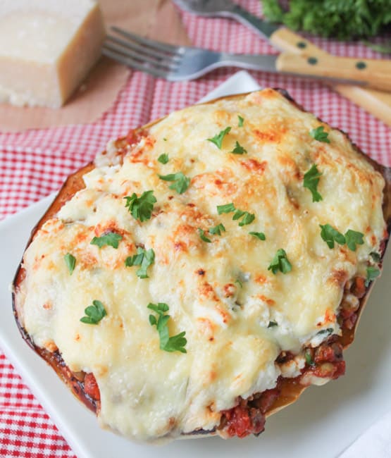 Lentil Lasagne Spaghetti Squash- GF