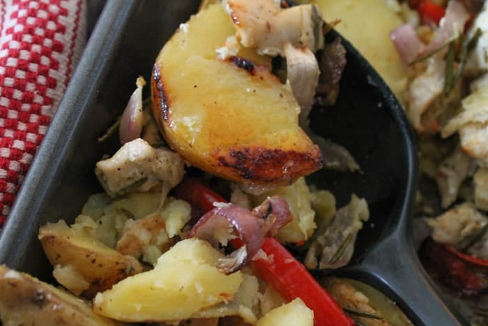 Roasted Rosemary Chicken & Potatoes - Gluten Free-