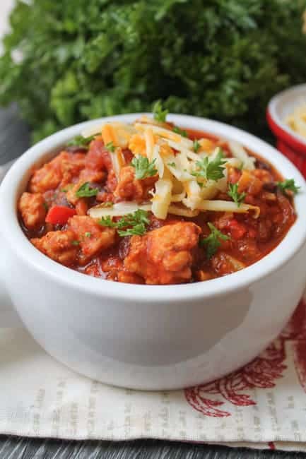 Spicy Turkey Chili