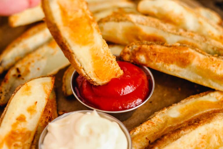 Oven Baked Potato Wedges - The Honour System