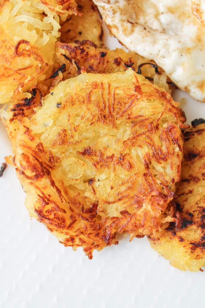 Spaghetti Squash Hash Browns