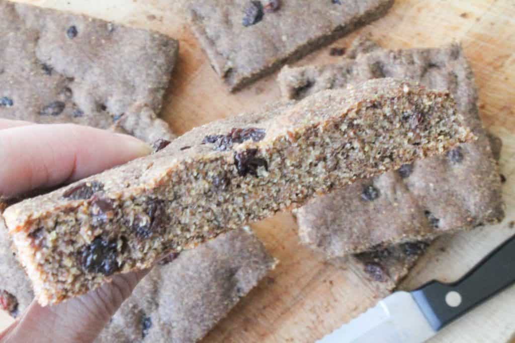 Cinnamon Raisin Flax Bread