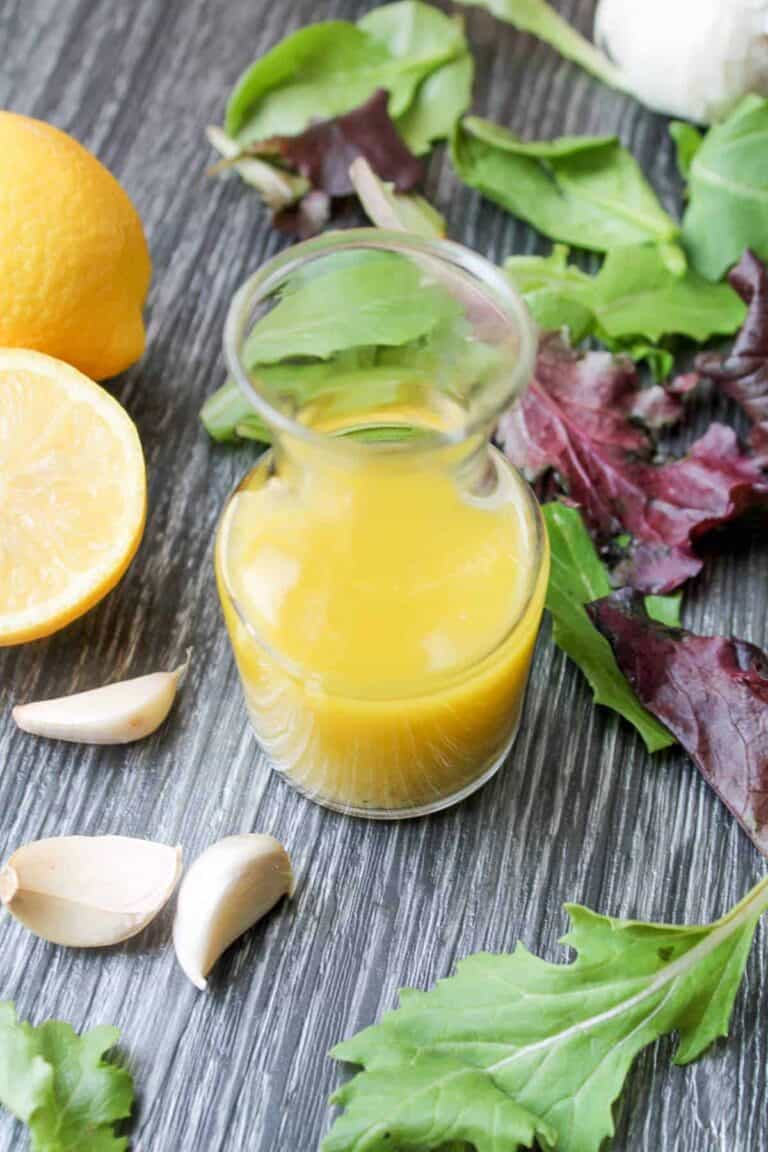 Easy Lemon and Garlic Dressing