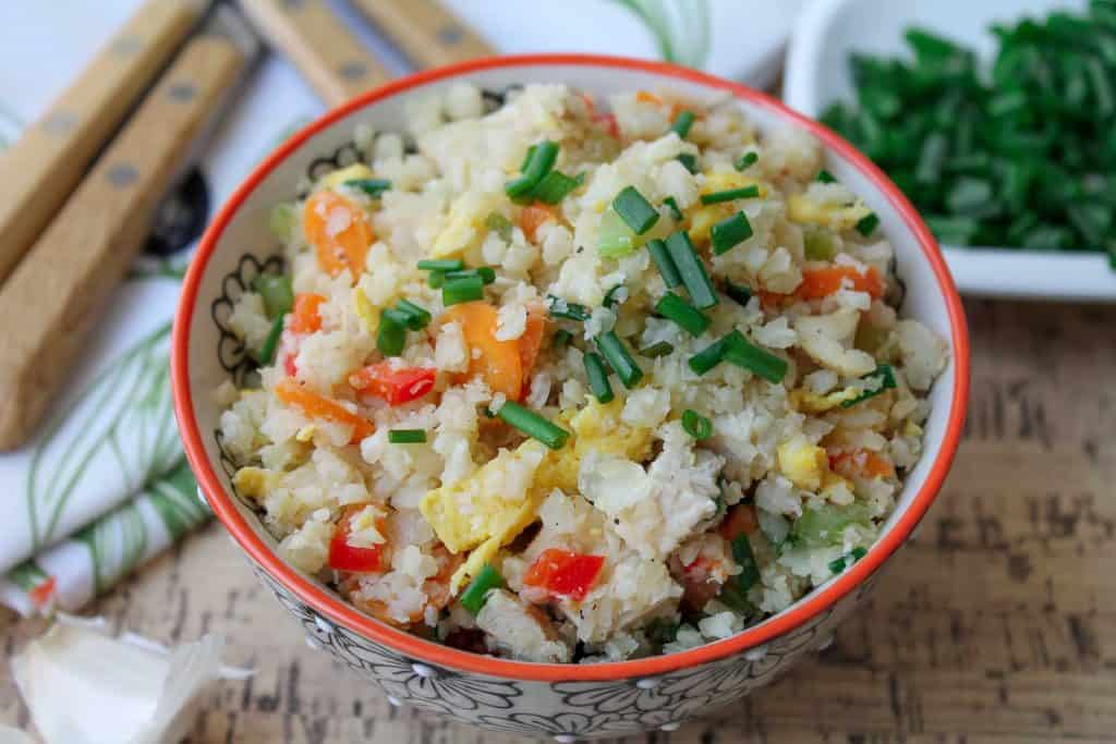 Chicken & Cauliflower Fried -Rice