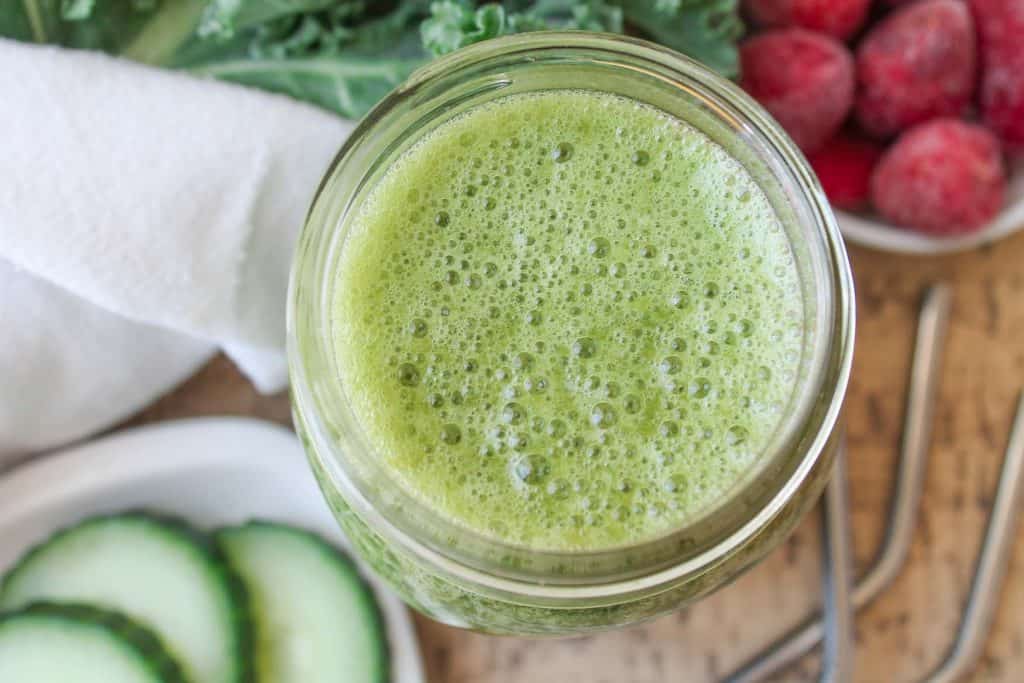 Creamy No-Milk Green Smoothie