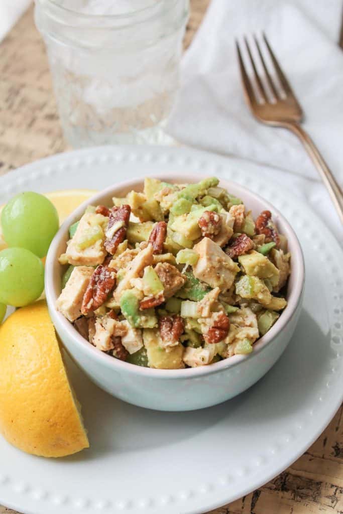 Crunchy Chicken Avocado Salad