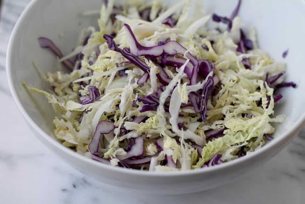 Tangy Vinaigrette Coleslaw