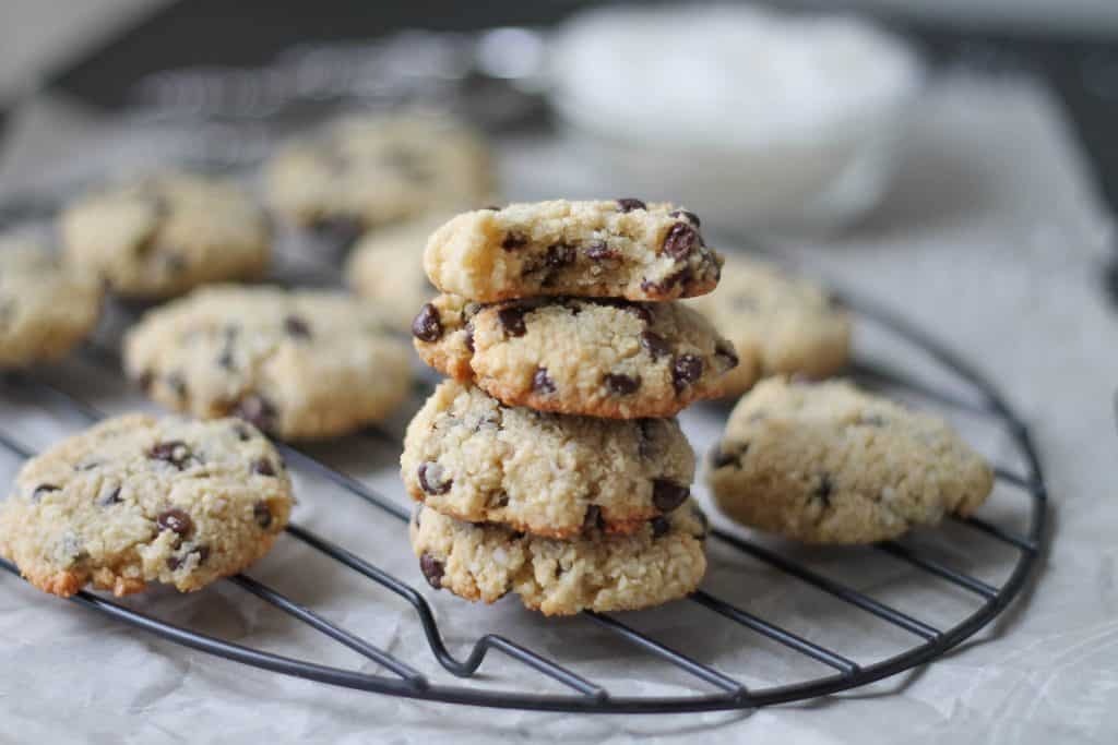 Almond & Coconut Chocolate Chip Cookies