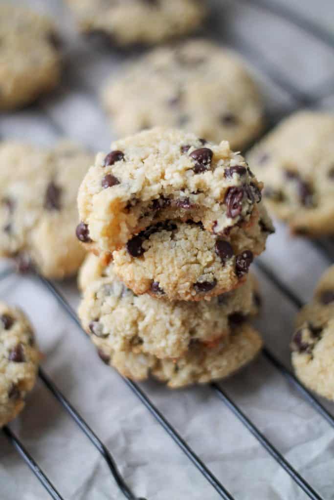 Almond & Coconut Chocolate Chip Cookies