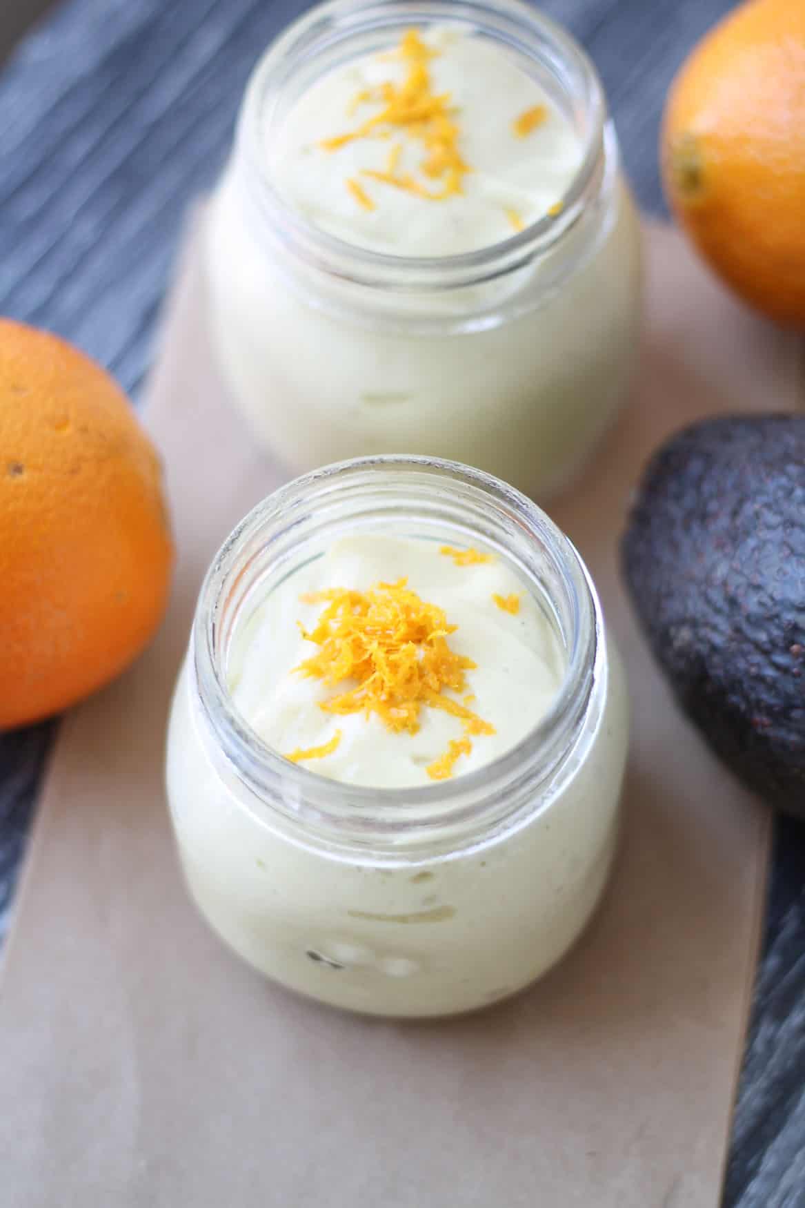 Creamy Orange Avocado Smoothie