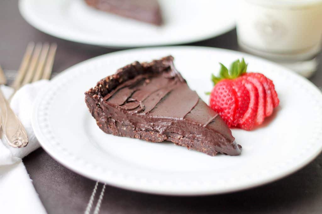 Chocolate Torte on a plate