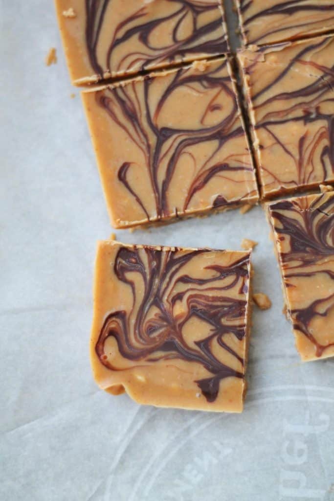 Coconut Oil Peanut Butter Fudge