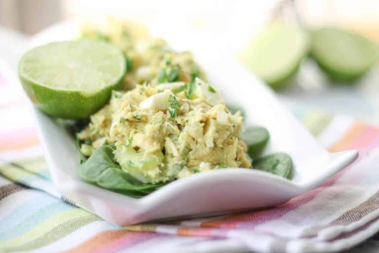 Protein Packed Tuna Avocado Salad – Gluten Free, Paleo