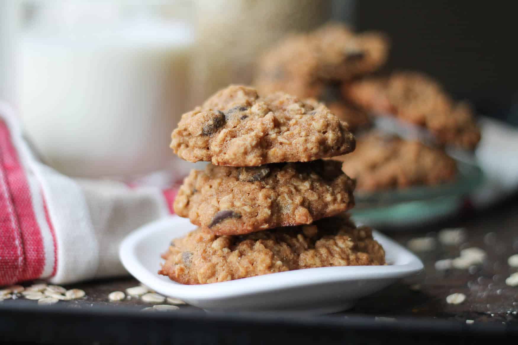 Oatmeal Chocolate Chip Cookies - The Honour System