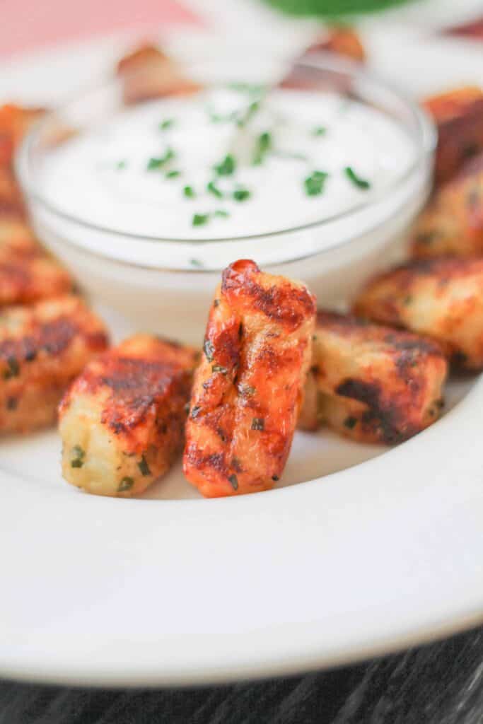 Homemade Cheddar & Chive Tater Tots