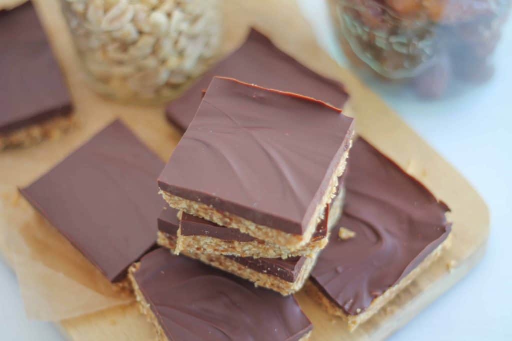 Healthy snacks on a counter