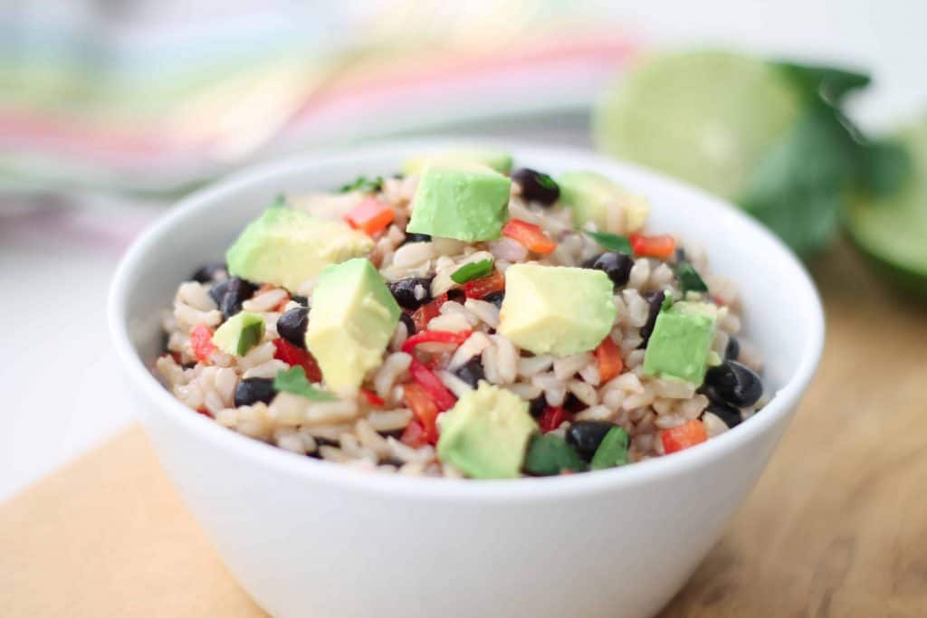 Fiesta Brown Rice Salad